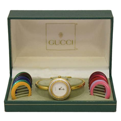 interchangeable watch face gucci